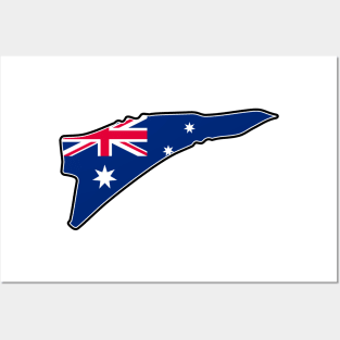 Surfers Paradise Street Circuit [flag] Posters and Art